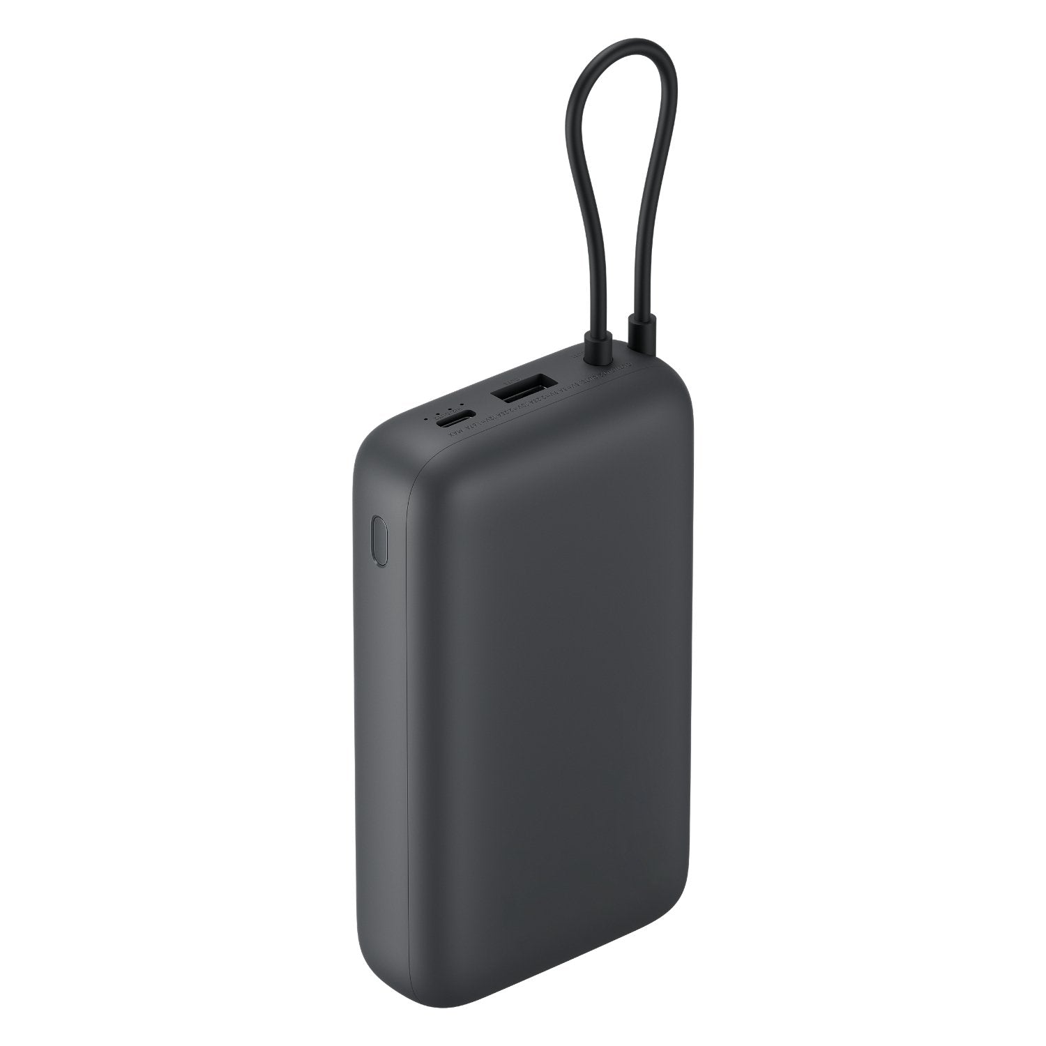 POWERBANK XIAOMI POWER BANK 20000MAH (INTEGRATED CABLE) DARK GRAY - miniatura 2