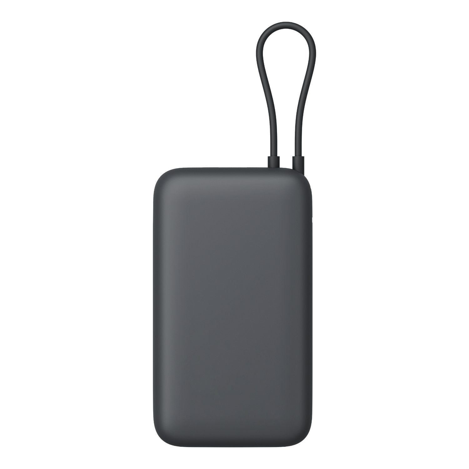 POWERBANK XIAOMI POWER BANK 20000MAH (INTEGRATED CABLE) DARK GRAY - miniatura 3