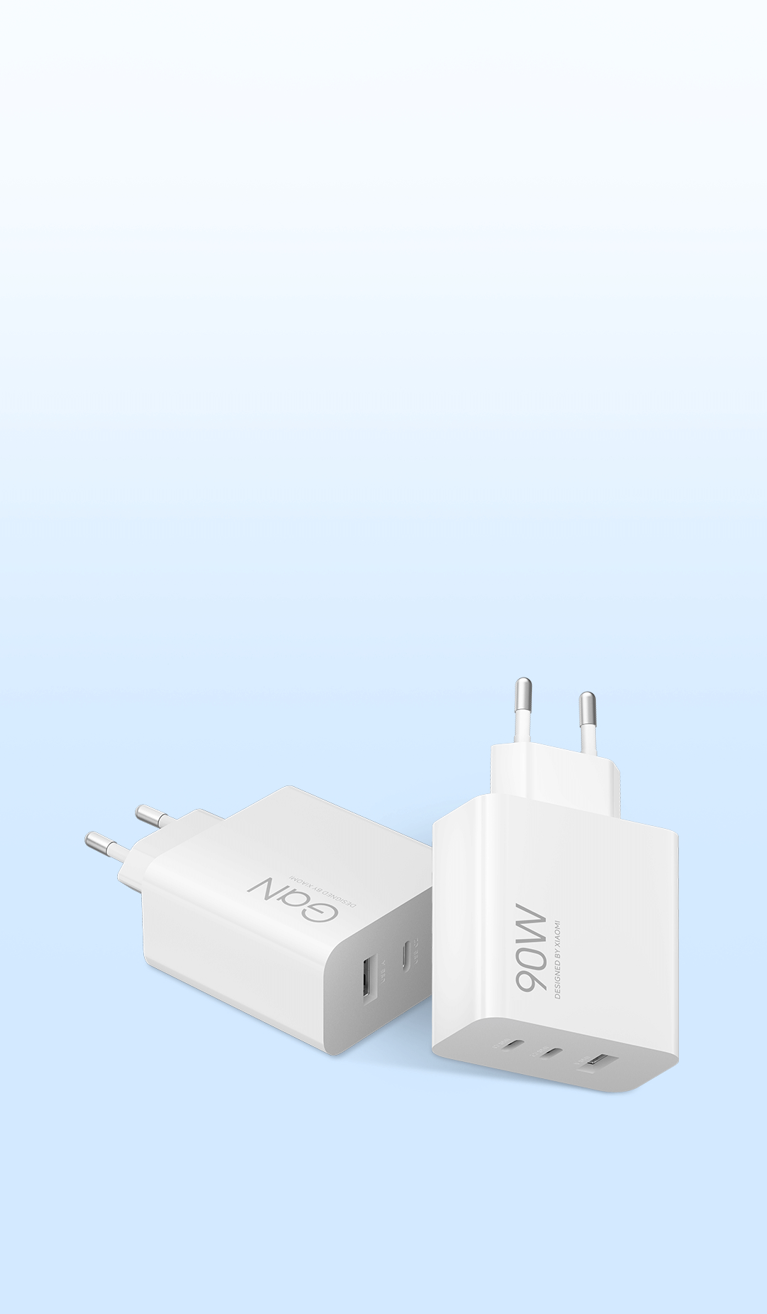 CARGADOR XIAOMI 90W MI HYPERCHARGER POWER ADAPTER 3-PORT - miniatura 2