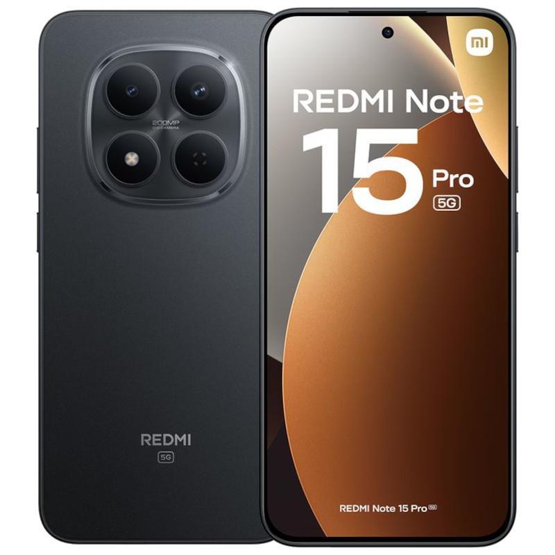 SMARTPHONE XIAOMI REDMI NOTE 15 PRO 5G 6,83 12GB RAM 512GB ROM BLACK - miniatura 2