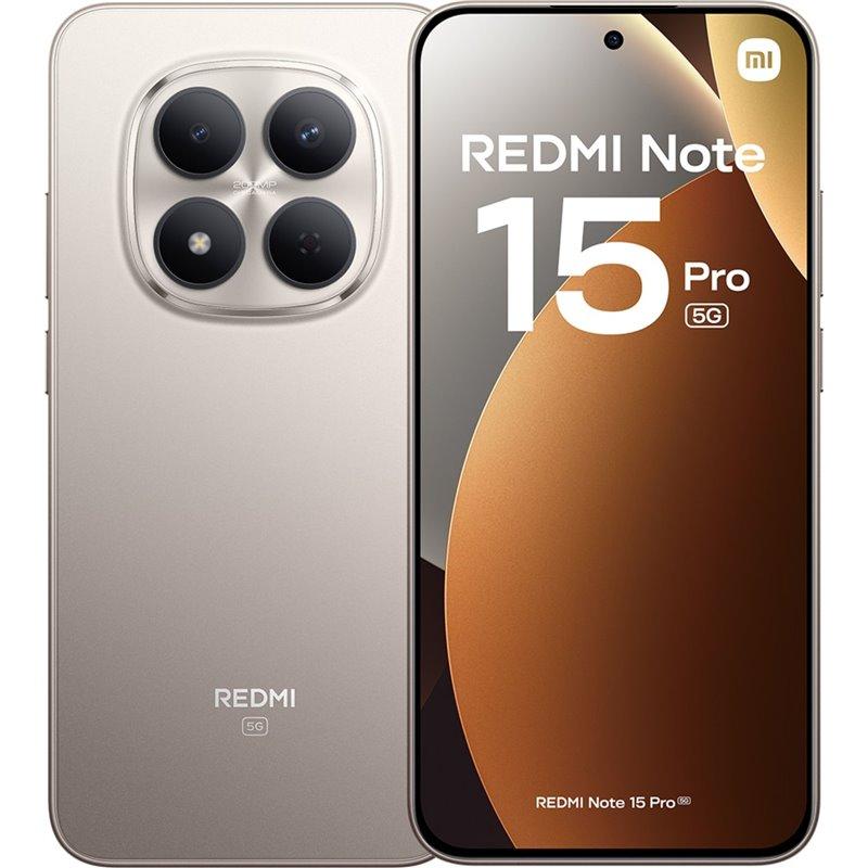 SMARTPHONE XIAOMI REDMI NOTE 15 PRO 6,83 8GB RAM 256GB ROM TITANIUM COLOR - miniatura 2