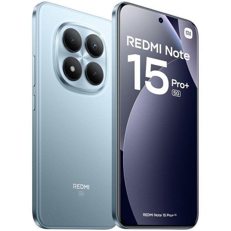 SMARTPHONE XIAOMI REDMI NOTE 15 PRO+ 5G 6,83 12GB RAM 512GB ROM GLACIER BLUE