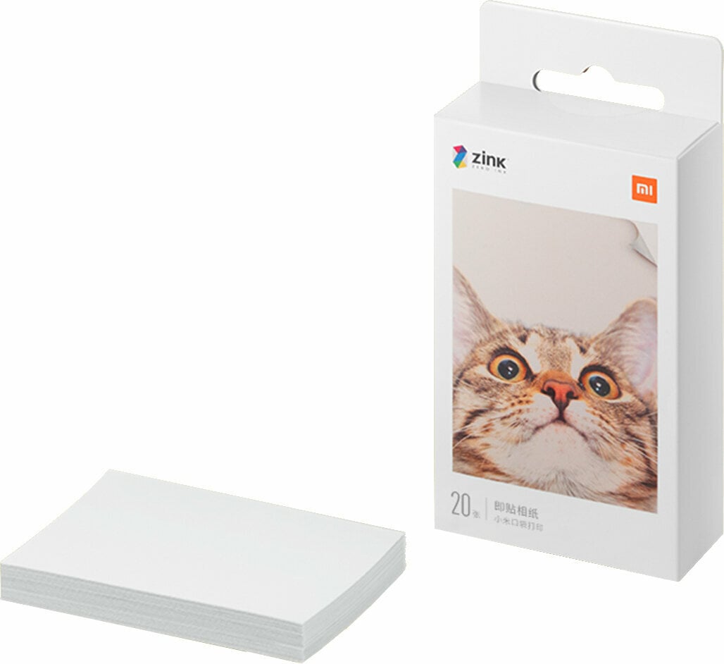 PAPEL IMPRESORA XIAOMI MI PORTABLE PHOTO PRINTER (2X3-INCH, 20UND)