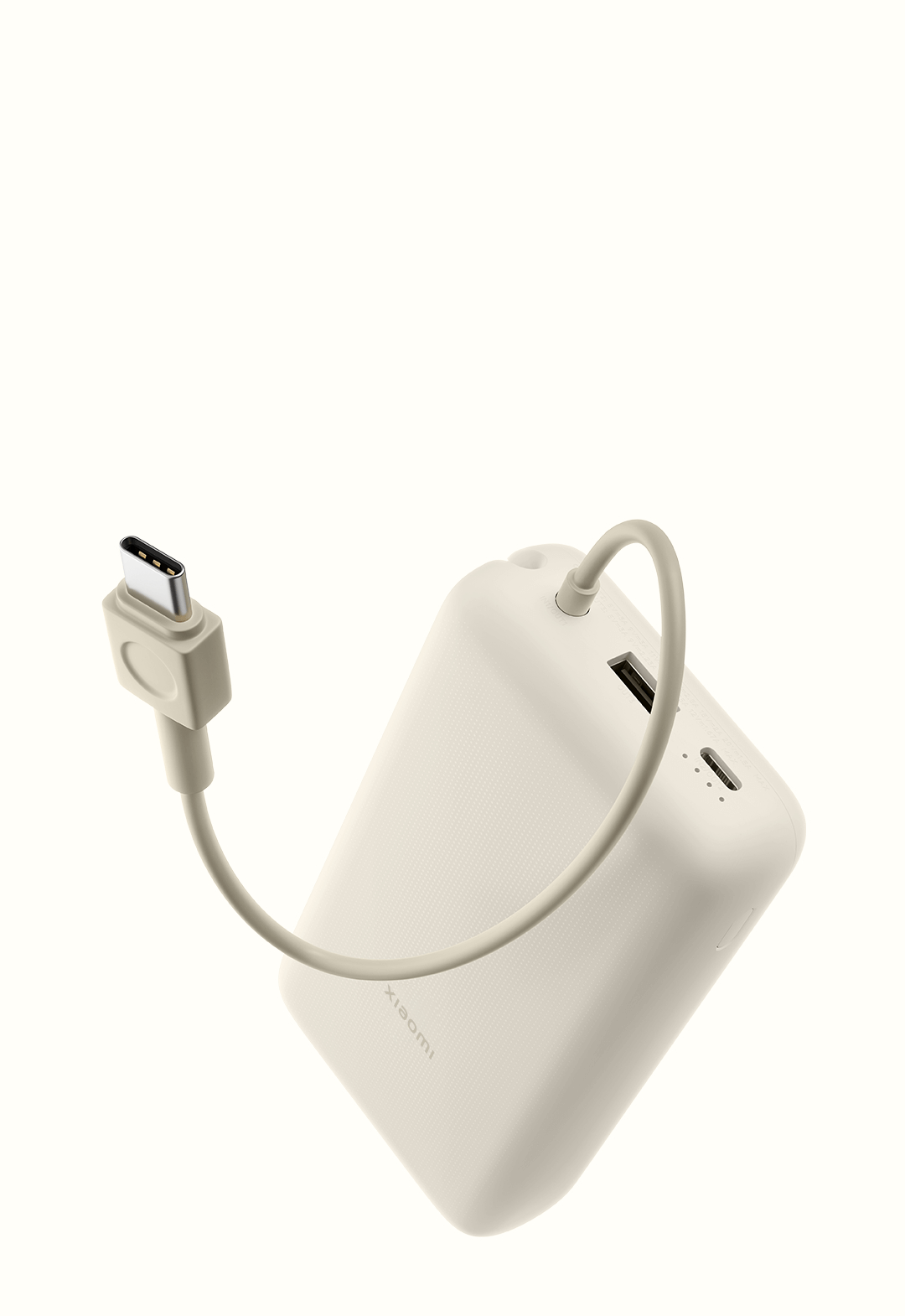 POWERBANK XIAOMI 33W 20000mAh INTEGRATE CABLE TAN
