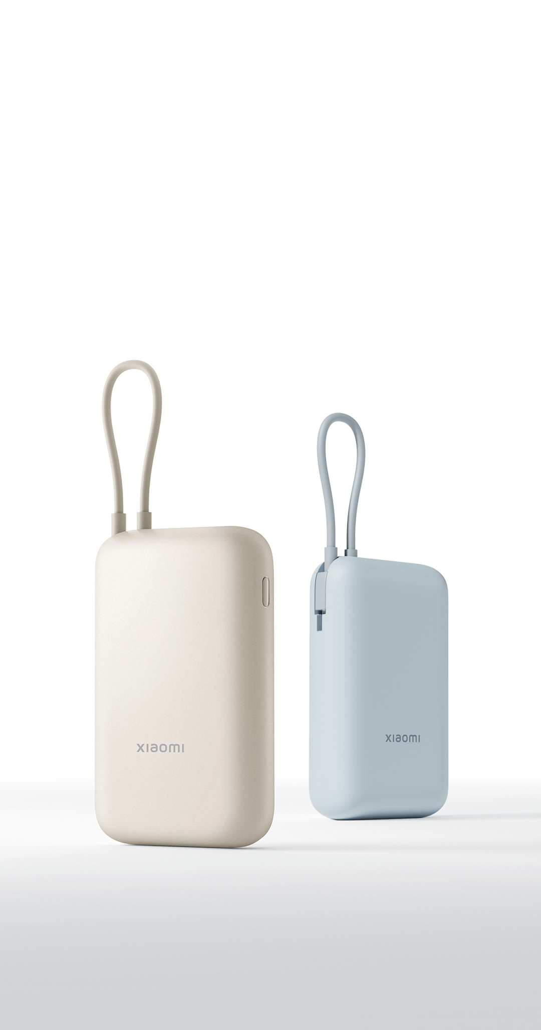 POWERBANK XIAOMI POWER BANK 10000MAH (INTEGRATED CABLE) ICE BLUE GL